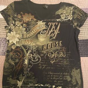 New Directions  ladies large  s/s tee